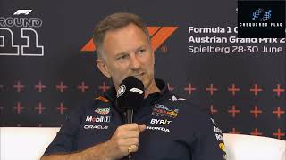 Horner to Wolff Jos Verstappen is available F1 2024 Austrian Grand Prix [upl. by Arfihs]