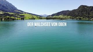 Badeurlaub im KaiserwinklTirol  Der Walchsee von oben [upl. by Perusse190]