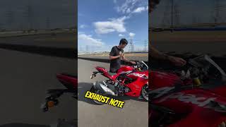 TVS Apache RR 310 ka Exhaust Note apacherr310 [upl. by Nawaj]