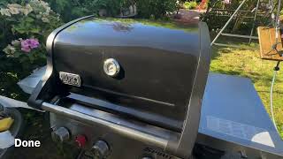 How to take apart and clean your Weber Spirit BBQ gas Grill DIY [upl. by Arocal745]