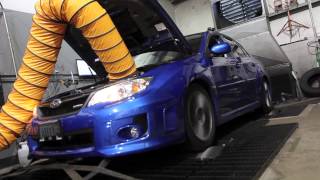 2012 Subaru WRX dyno run [upl. by Ellerad]