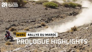 Prologue highlights  Rallye du Maroc 2024  W2RC [upl. by Annauqahs]