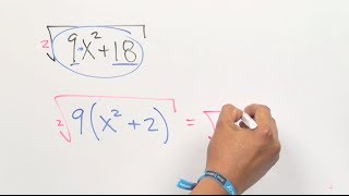 Radicación de expresiones algebraicas │ejercicio 2 [upl. by Aihsatan691]