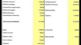 Evaluation de la performence de lentreprise Bilan Compte de resultat [upl. by Nirtak40]