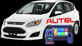 Ford CMAX Key Programming AUTEL IM508 [upl. by Eilahs]