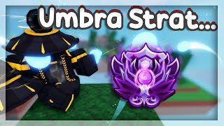 How I Won Ranked with UMBRA STRAT Roblox Bedwars [upl. by Ailegave]