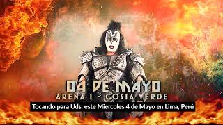 Gene Simmons de KISS envía saludos al Perú [upl. by Drofkcor]