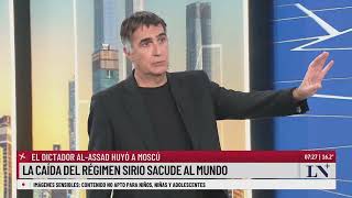 Caída del régimen sirio el dictador AlAssad huyó a Moscú [upl. by Prichard]