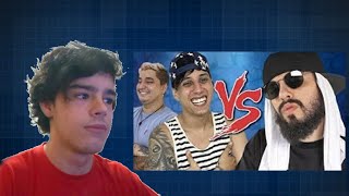 REACT Maneirando Vs Mussoumano  Batalha de Youtubers [upl. by Now]