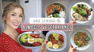 1 SEMANA DE ALMOÇOS VEGETARIANOS  Alice Trewinnard [upl. by Germano99]