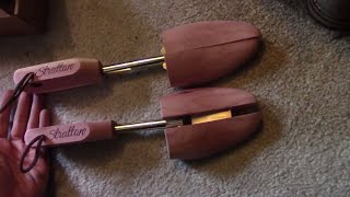 How to Use Wooden Shoe Trees  The Secret To LongLasting Dress Shoes  Stratton Shoe Tree Review [upl. by Lotte781]