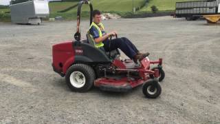 TORO GROUNDSMASTER 7200 ZERO TURN MOWER [upl. by Cleres]