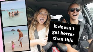 Family beach day in Hawaii  Lo Beeston Vlogs [upl. by Nickolai706]