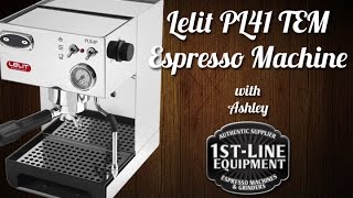 Lelit PL41TEM Espresso Machine [upl. by Lazarus]