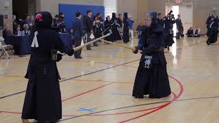 Kendo 2018 Mori Hai Tournament Women’s Dan Division SFinals 1 [upl. by Paryavi848]