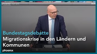 Migrationskrise in den Ländern und Kommunen am 150324 [upl. by Kucik]