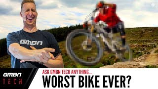 The Worst Mountain Bike That Doddy Has Ever Ridden  Ask GMBN Tech [upl. by Gilligan647]