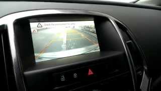 Opel Astra J Sports Tourer  Navi900Reverse Camera [upl. by Eirrab462]