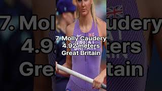 Top 10 Womens Pole Vault Records in the World [upl. by Joline]