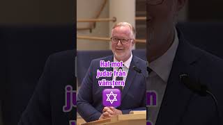 Johan Pehrson L skäller ut Nooshi Dadgostar V angående antisemitism [upl. by Ative109]