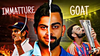 The Evolution of Virat Kohli From Rookie to Legend [upl. by Luby]