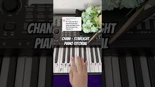 Chani  Starlight Piano Tutorial notpianika notangka pianotutorial truebeauty sf9 [upl. by Latrell]