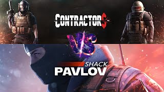 Pavlov Shack VS Contractors  Meta Quest 3 VR Shooter Showdown  Review  InDepth Comparison [upl. by Carroll]