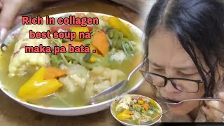 Beef Brisket Soup Rich In CollagenEating show yummy ytcontent ytshorts cesvlog8259 [upl. by Anthia]