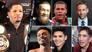 PRO FIGHTERS amp EXPERTS REACT TO GERVONTA DAVIS KNOCKOUT OF LEO SANTA CRUZ [upl. by Aliak]