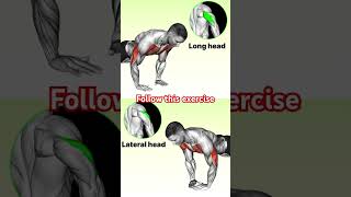 quotUnlock Maximum Strength Long Head Lateral Head Tricep Exercises You MUST Try 🔥💪quot🥵 shorts video [upl. by Samled416]