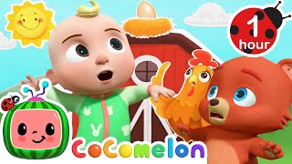 Humpty Dumpty Dance  CoComelon Animal Time  Animals for Kids [upl. by Itoyj]