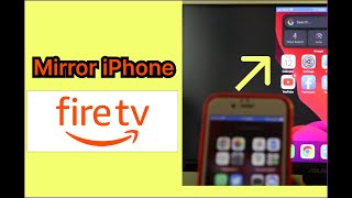 Mirror iPhone to Fire TV [upl. by Alcinia]