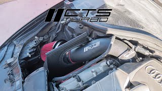 Installing a CTS Turbo Intake on a C7 A6 30T [upl. by Winwaloe]