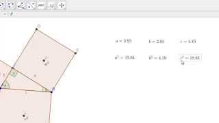 The Theorem of Pythagoras [upl. by Sonitnatsnok]