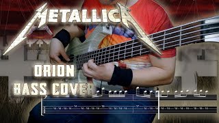 Orion  Metallica Bass Cover with Tab [upl. by Dremann]