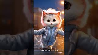 amazing dance  beautiful cat dance cat funny youtubeshorts [upl. by Haronid]