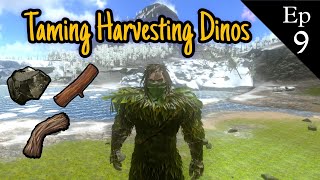 Ark Mobile  Taming Argentavis and FarmersDinos  Arkventure Episode 9 [upl. by Akemrej]