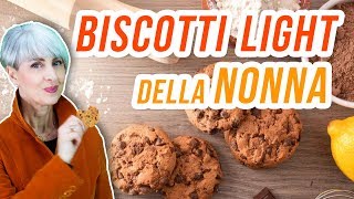 RICETTA BISCOTTI MORBIDI della NONNA LIGHT senza GRASSI facili e veloci OTTIMI per DIMAGRIRE [upl. by Jansen]