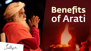 The Science amp Benefit of Offering Arati  Sadhguru Exclusive [upl. by Resee733]