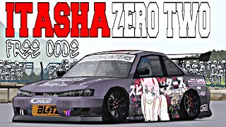 FR LEGENDS  Itasha Nissan Silvia S14  Free Livery Code [upl. by Uriiah]