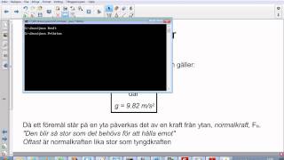 Fysik 1  Egenomgång  Kapitel 4 Ergo  Sammanfattning [upl. by Lia]