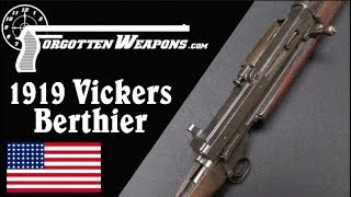 VickersBerthier 1919 US Trials Rifle Second Type [upl. by Tallie]