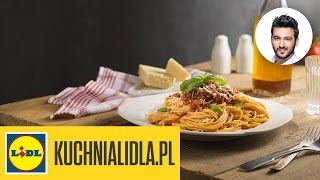 đźŤť Spaghetti bolognese  najlepsze Stefano Terrazzino â€“ Przepisy Kuchni Lidla [upl. by Gerta42]