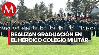 En el Heroico Colegio Militar se gradúan 456 cadetes [upl. by Adelheid]