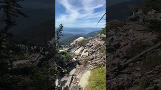 Mountain goat descending at Scotchman’s Peak Idaho [upl. by Nivat]