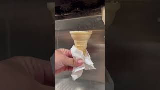 Ice cream machine satisfying icecream chocolate vanilla mix [upl. by Anelegna]