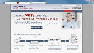 Logging Into the iMonnit Online Wireless Sensor Portal [upl. by Gunter]