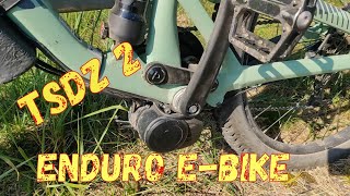 13 Projekt Enduro EBike  Silnik TSDZ2 na Kross Moon 10 Rower [upl. by Anahpos]