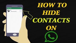 How to Hide Contacts on Whatsapp in tamil  Whatsapp Trick [upl. by Horlacher]