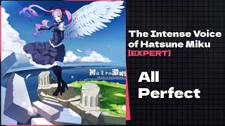 Project Sekai 「The Intense Voice of Hatsune Miku」EXPERT ALL PERFECT [upl. by Eryn]